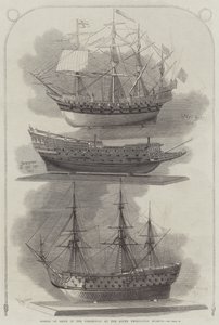 Modellen van schepen in de collectie van het South Kensington Museum